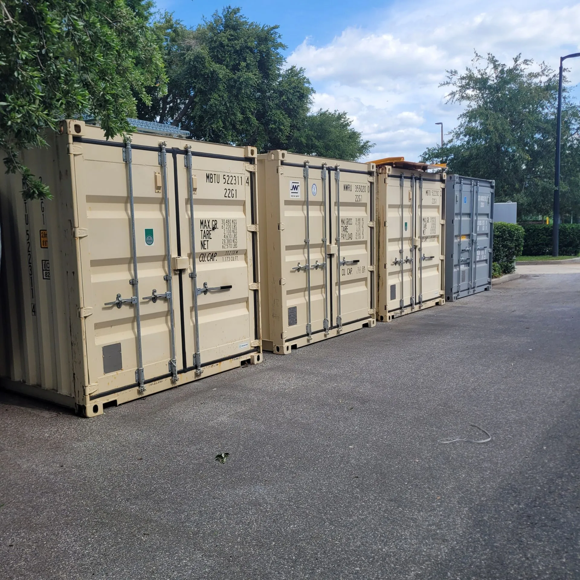 Shipping containers